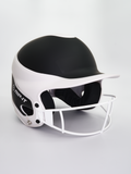 Vision Pro Softball Helmet - Two Tone Matte - Black