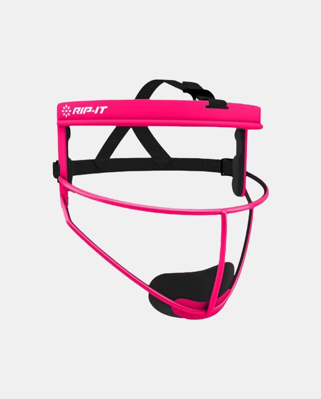 Girls' Defense Pro Matte Softball Fielder's Face Mask - Pink