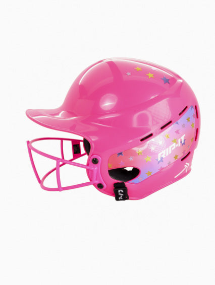 Girls' Play Ball Starlight Softball Batting Helmet
