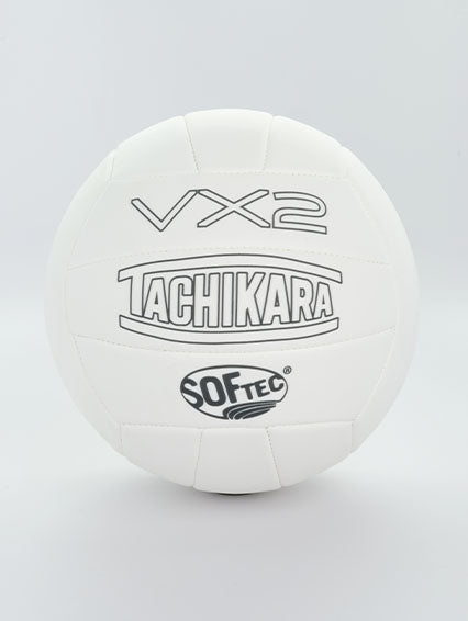 Tachikara® VX2 SofTec® Solid Official Volleyball - White