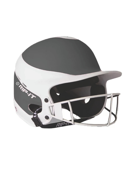 Vision Pro Softball Helmet - Two Tone Matte - Charcoal