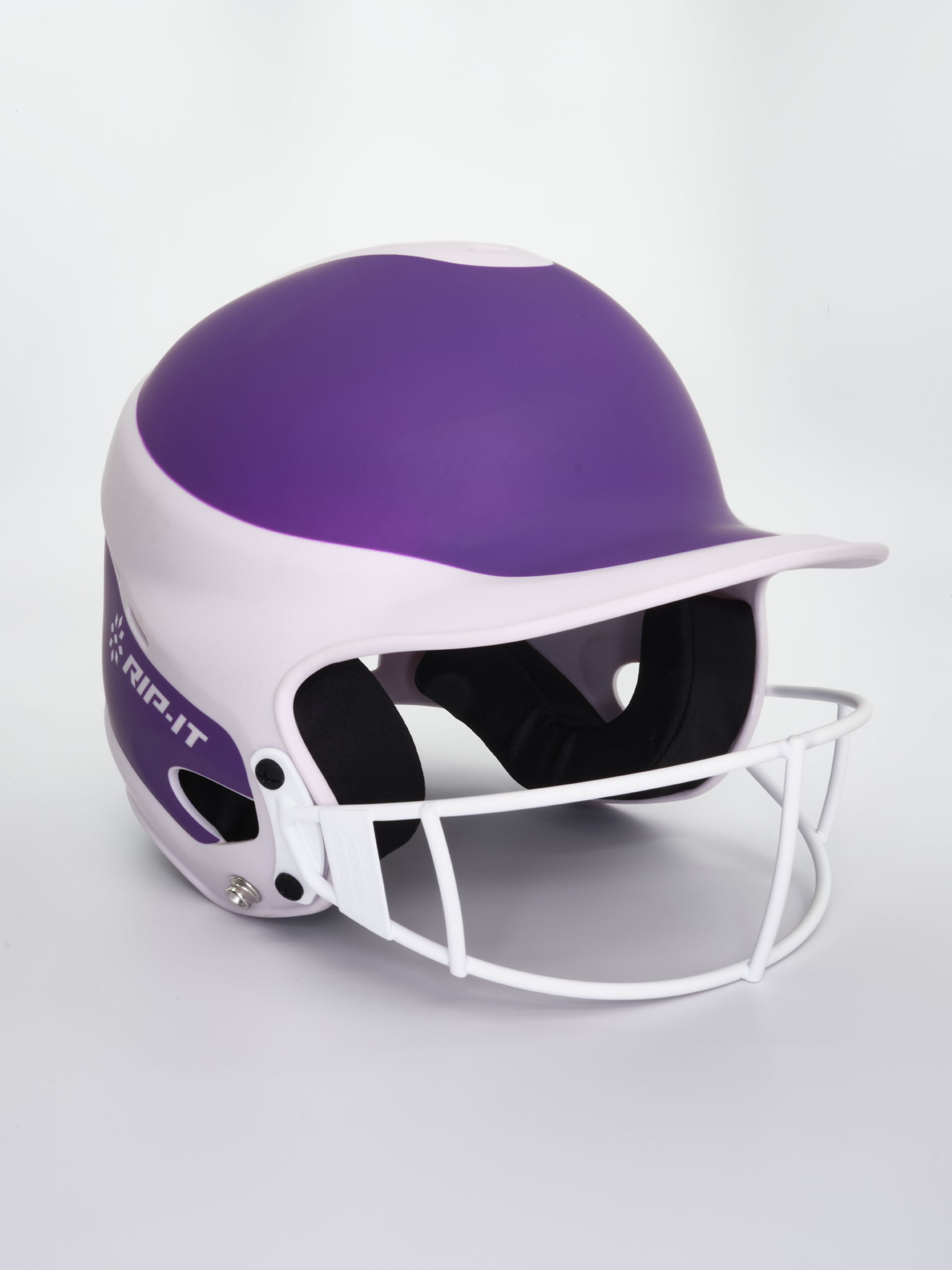 Vision Pro Softball Helmet - Two Tone Matte - Purple