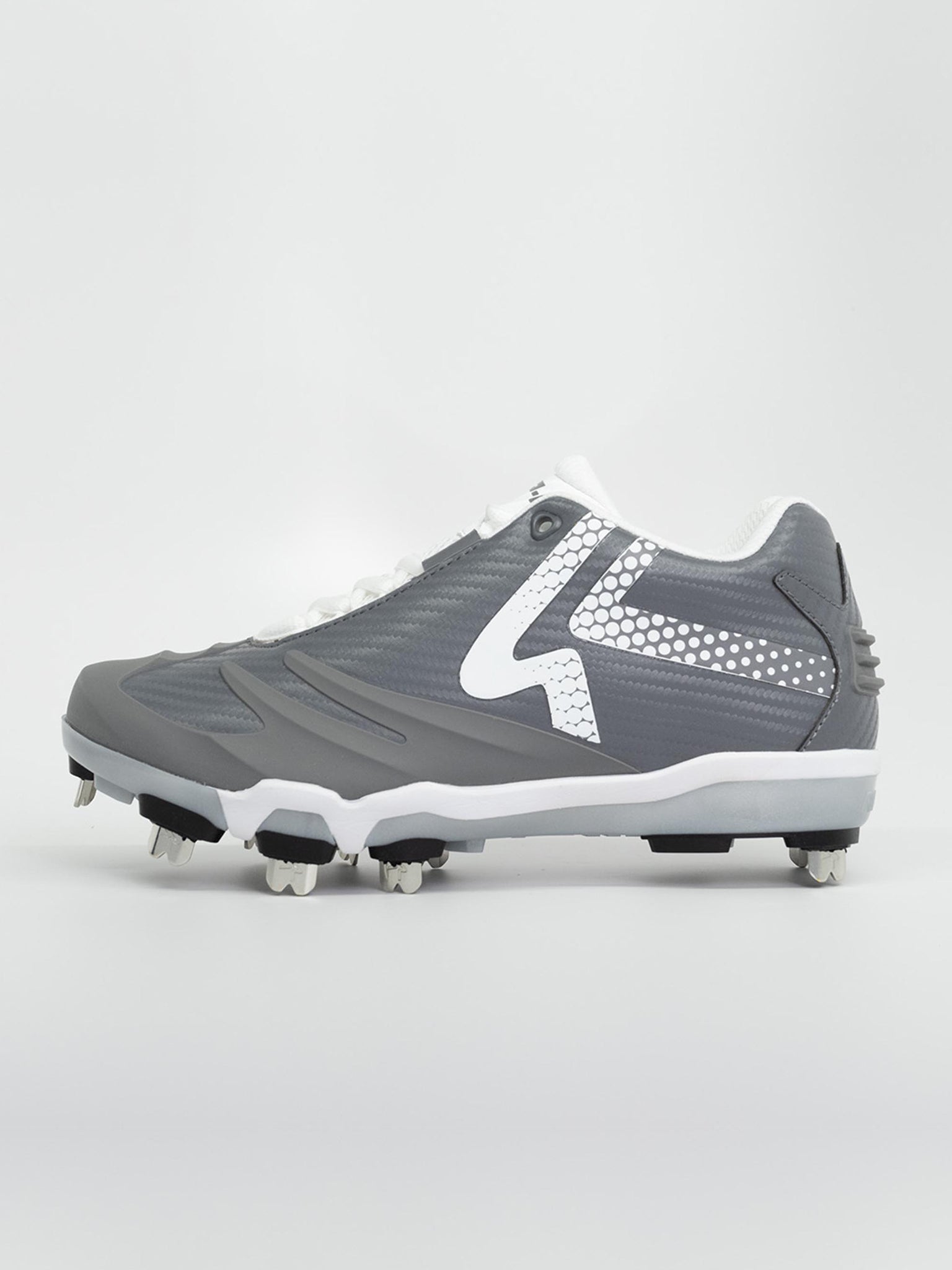 Women's SwiftStep Ringor Pro Metal Softball Cleats - Charcoal