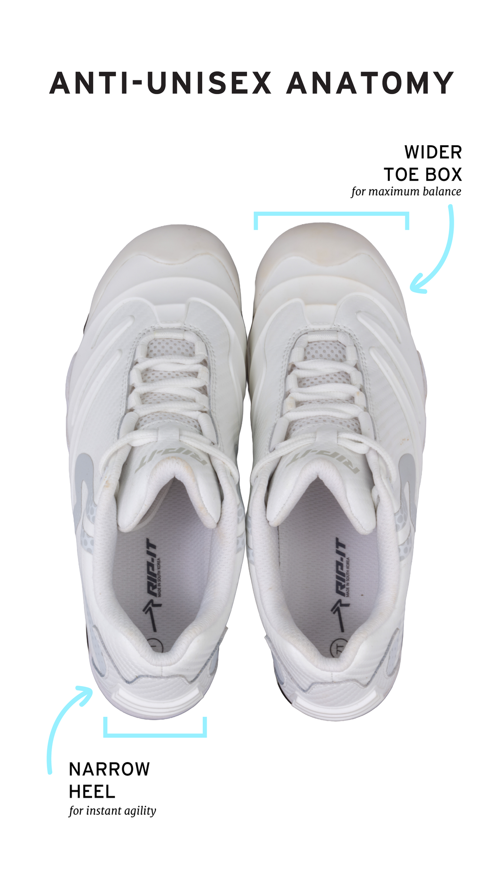 Women's Ringor Pro 2 Metal Softball Cleat.