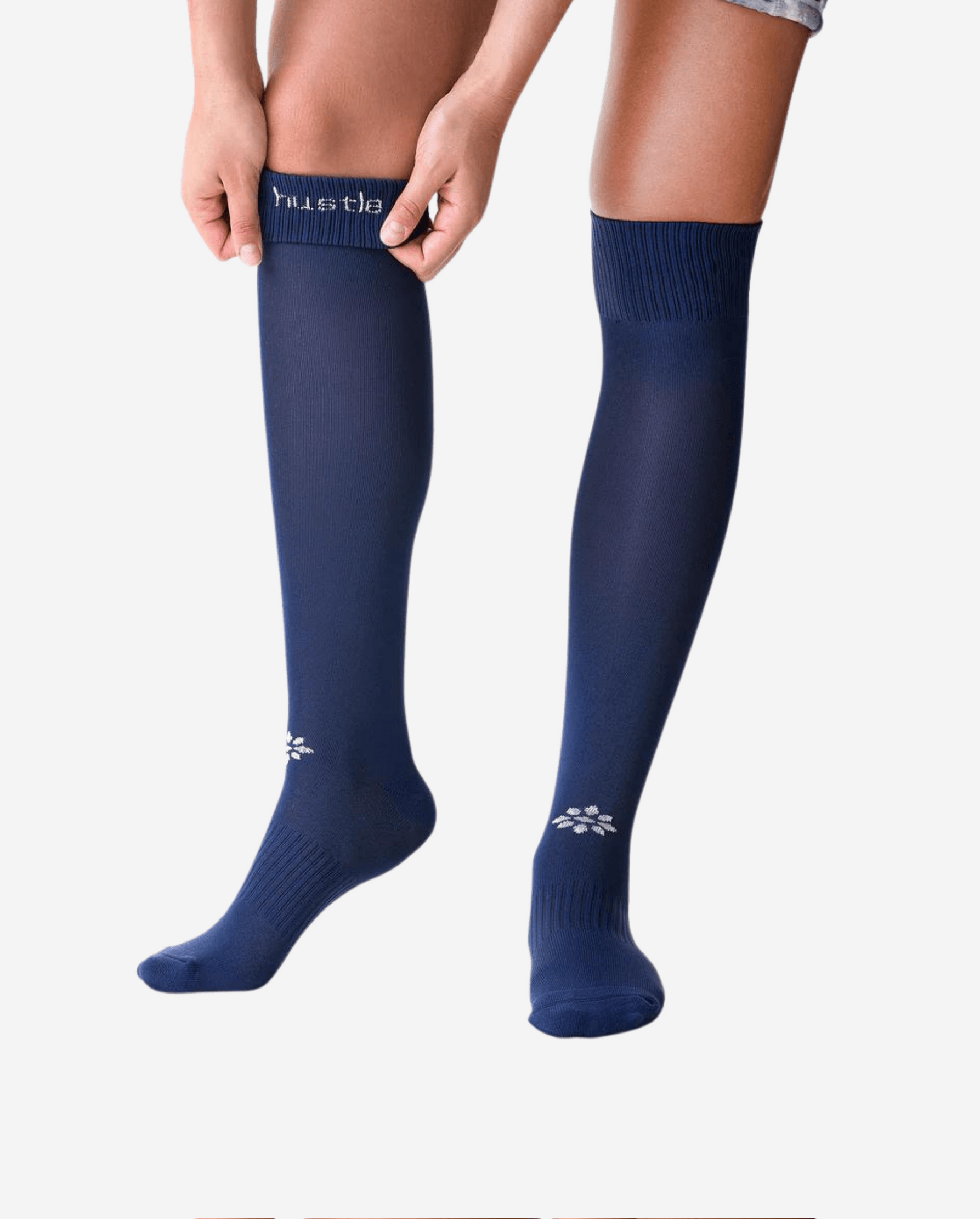 Classic Over-the-Knee Softball Socks - Navy