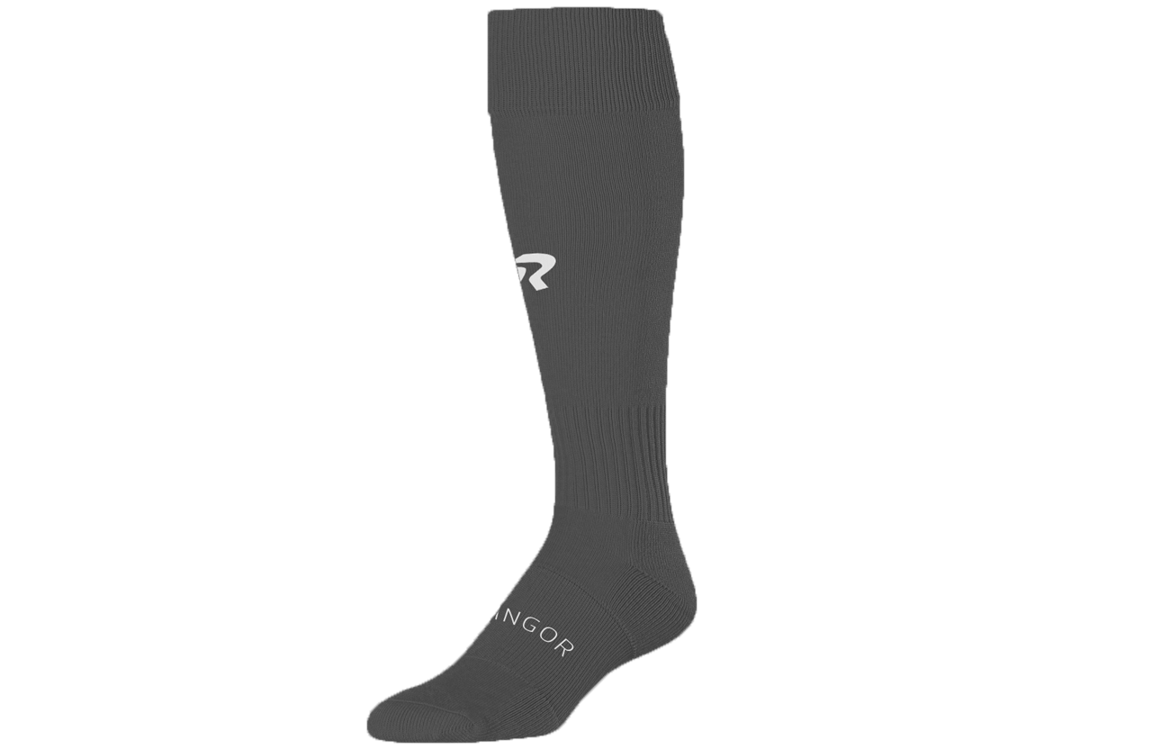 Women's Diamond Fit Softball Socks - Charcoal