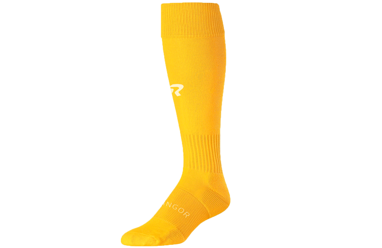 Women's Diamond Fit Softball Socks - Yellow Gold