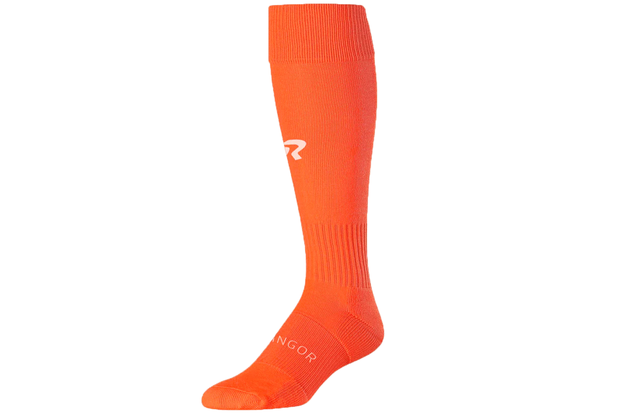 Women's Diamond Fit Softball Socks - Orange