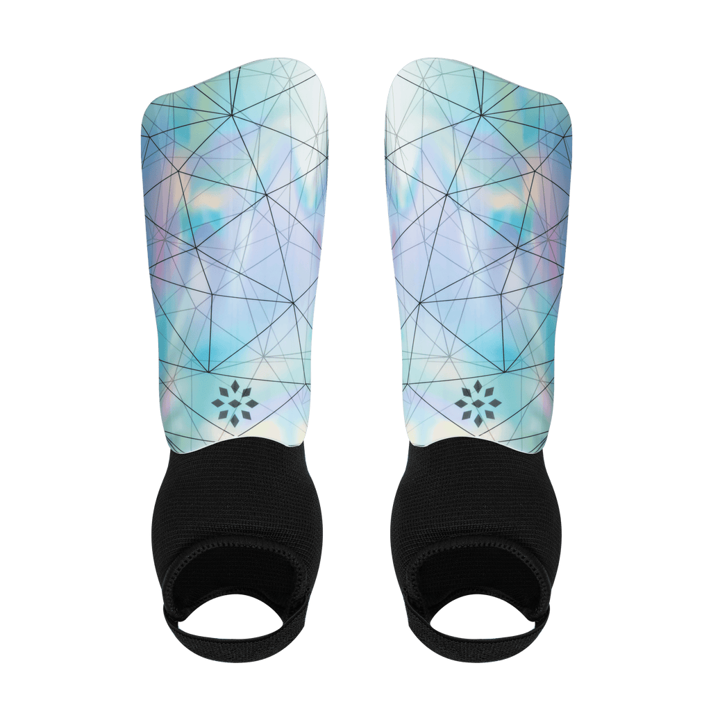 Girls' Soccer Shin Guards - Holographic