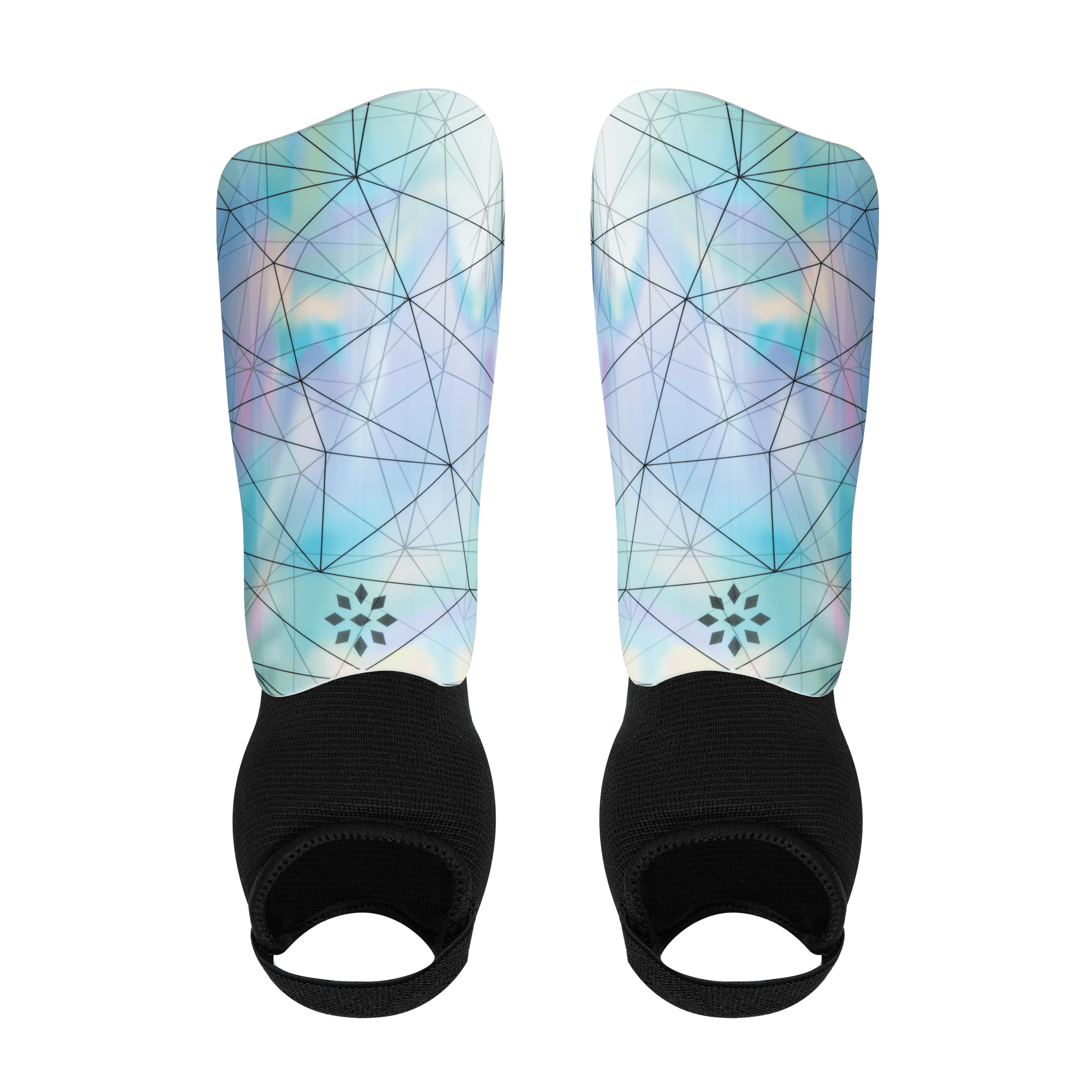 Girls' Soccer Shin Guards - Holographic