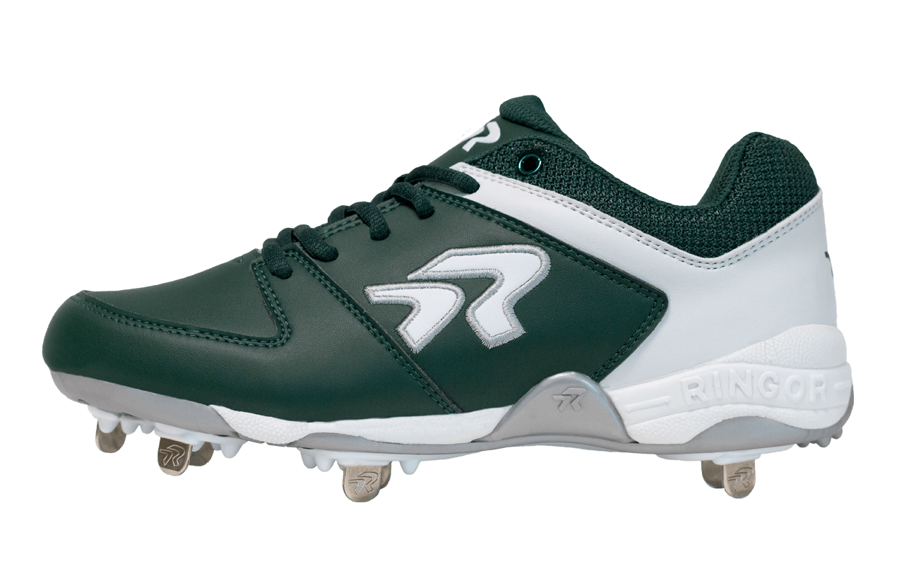 Women's Flite Metal Softball Cleats - Green