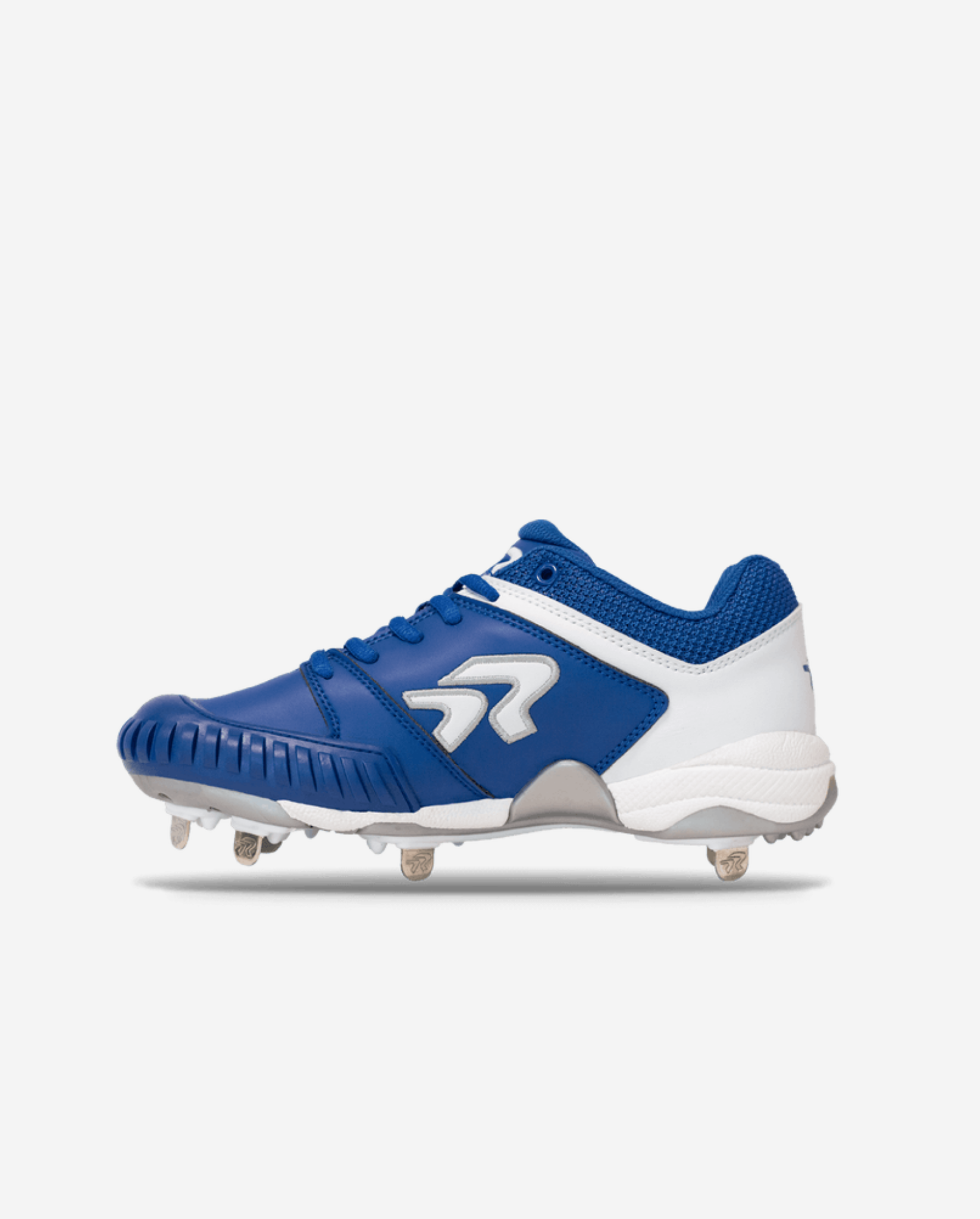 Women's Flite Metal Softball Cleats with Pitching Toe - Royal