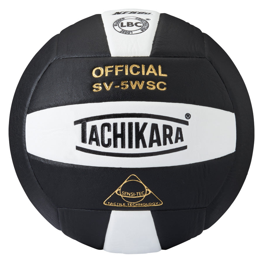 Tachikara® SV5WS/C Official Volleyball - Black/White