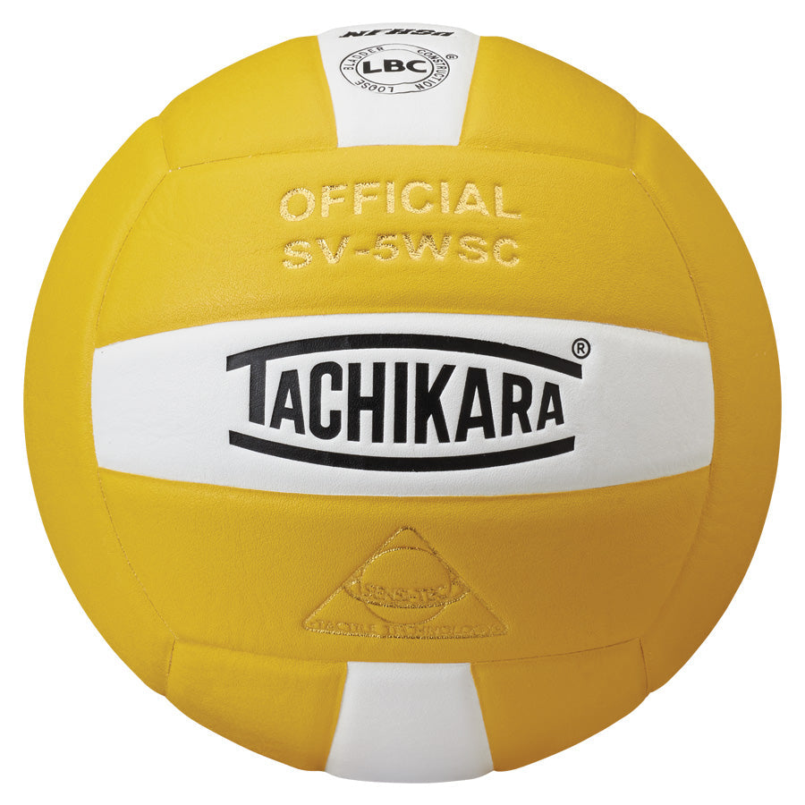 Tachikara® SV5WS/C Official Volleyball - Gold/White