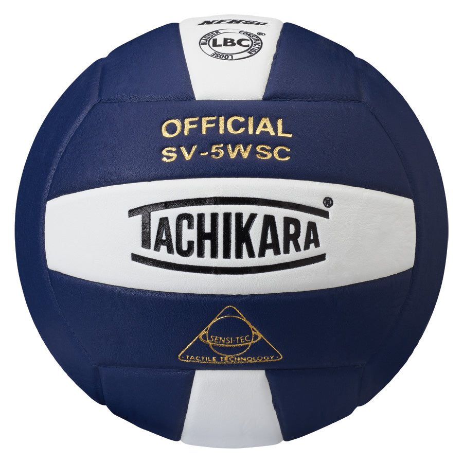 Tachikara® SV5WS/C Official Volleyball - Navy/White