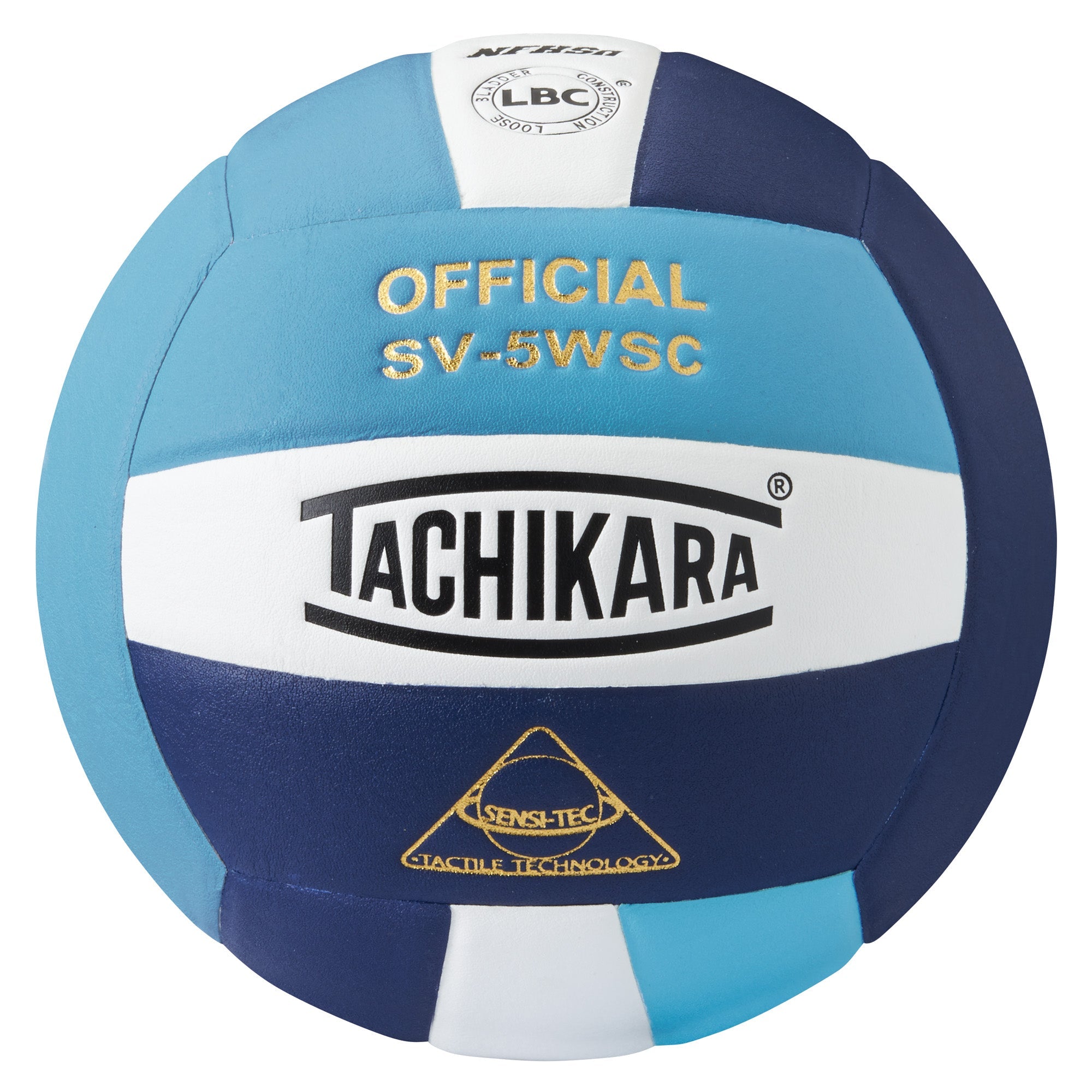 Tachikara® SV5WS/C Official Volleyball - Powder Blue/White/Navy