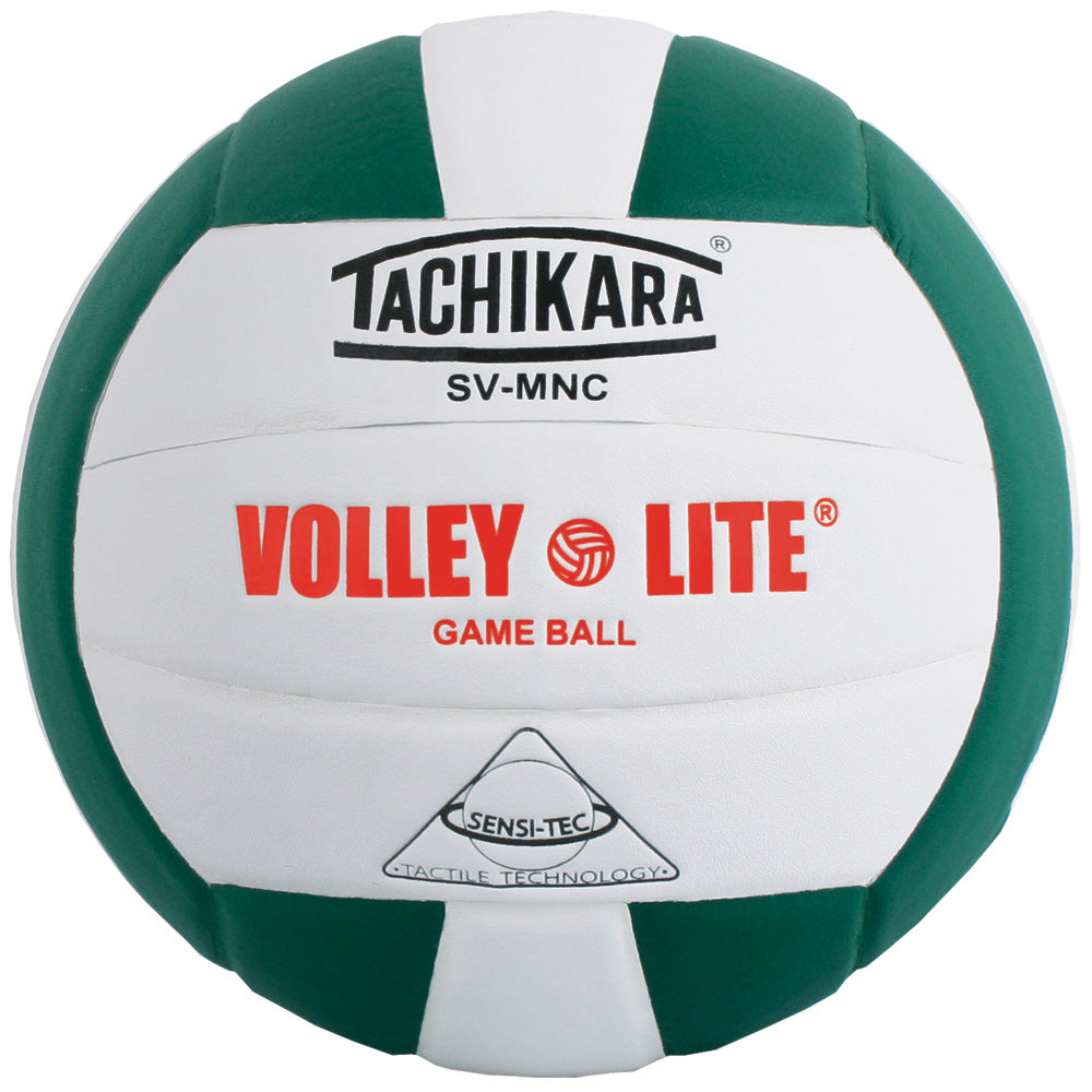 Tachikara® SVMNC Volley-Lite® Youth Volleyball - Dark Green/White