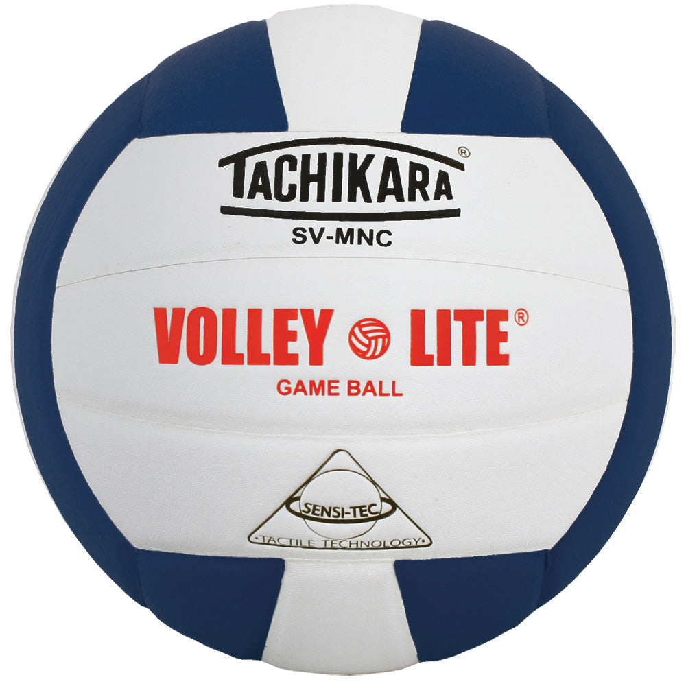 Tachikara® SVMNC Volley-Lite® Youth Volleyball - Navy/White