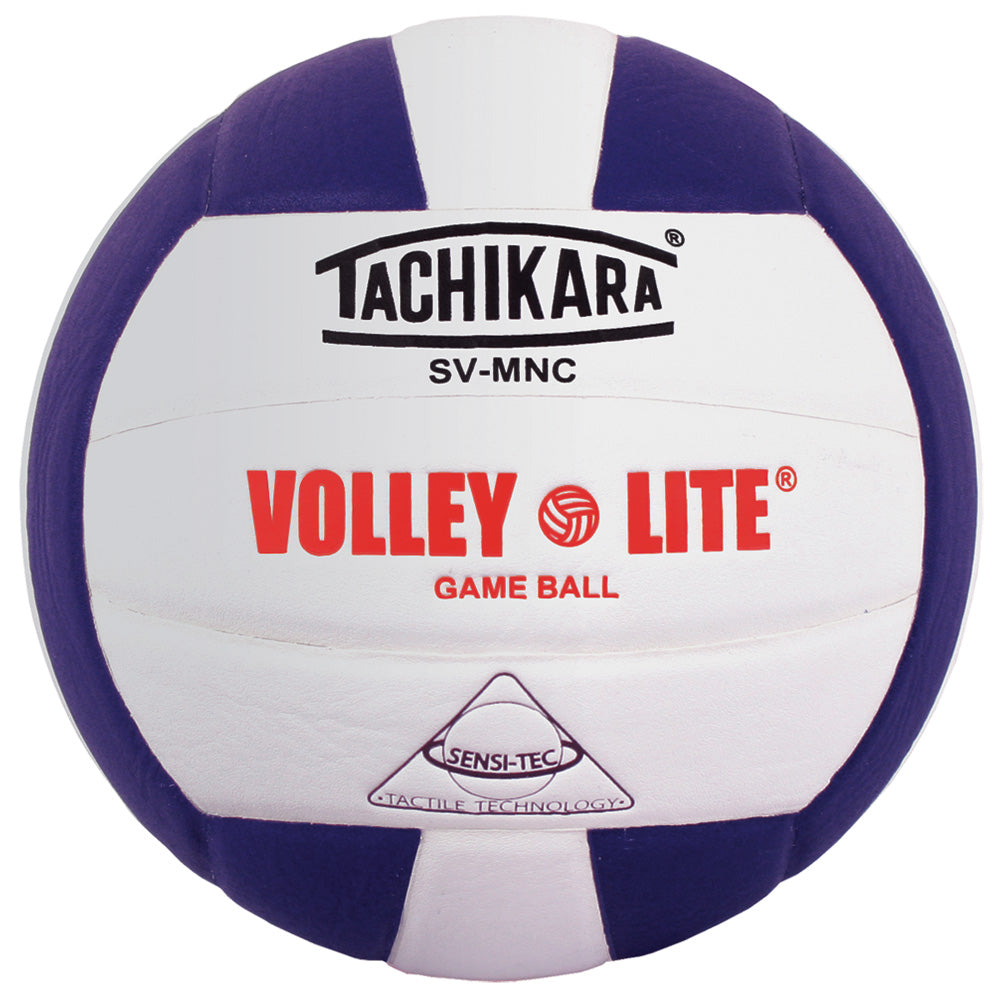 Tachikara® SVMNC Volley-Lite® Youth Volleyball - Purple/White