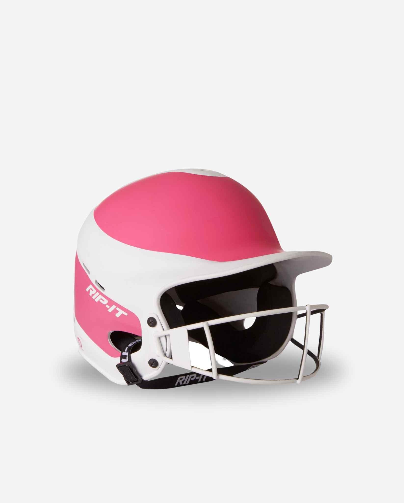 Vision Pro Softball Helmet - Two Tone Matte - Pink