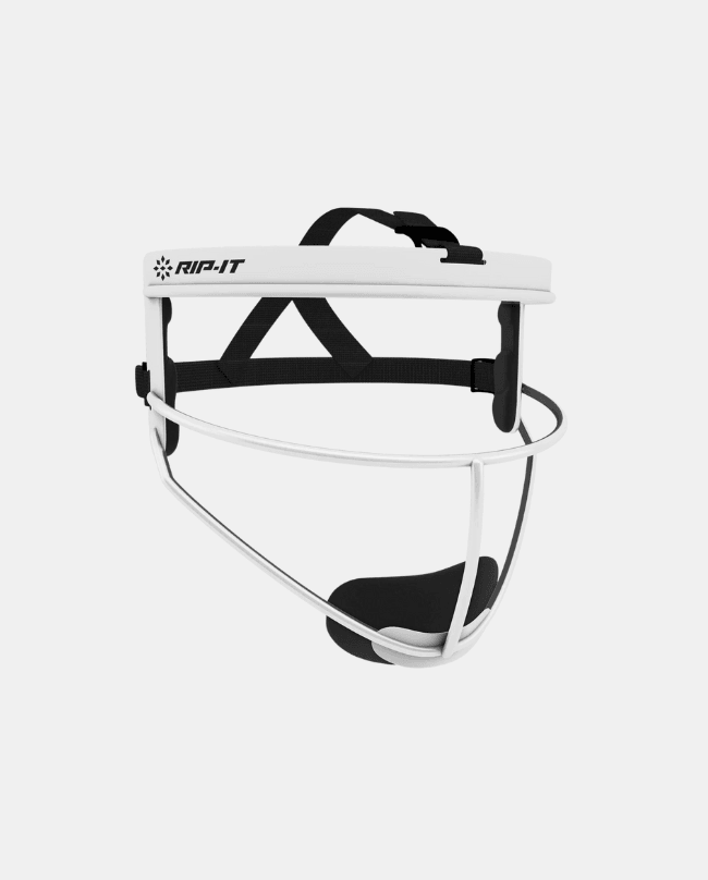 Women's Defense Pro Softball Fielder's Face Mask - White