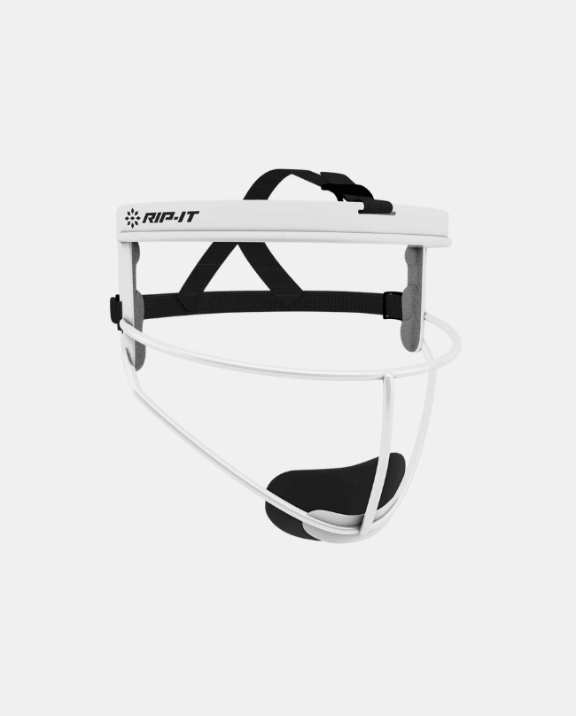 Women's Defense Softball Fielder's Face Mask - White