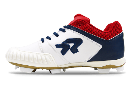 Women's Flite American Spirit Softball Cleats with Pitching Toe