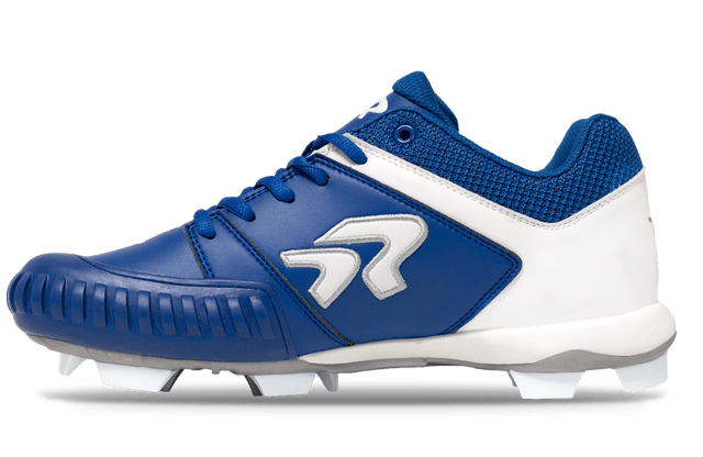 Women's Flite Softball Cleats with Pitching Toe - Royal