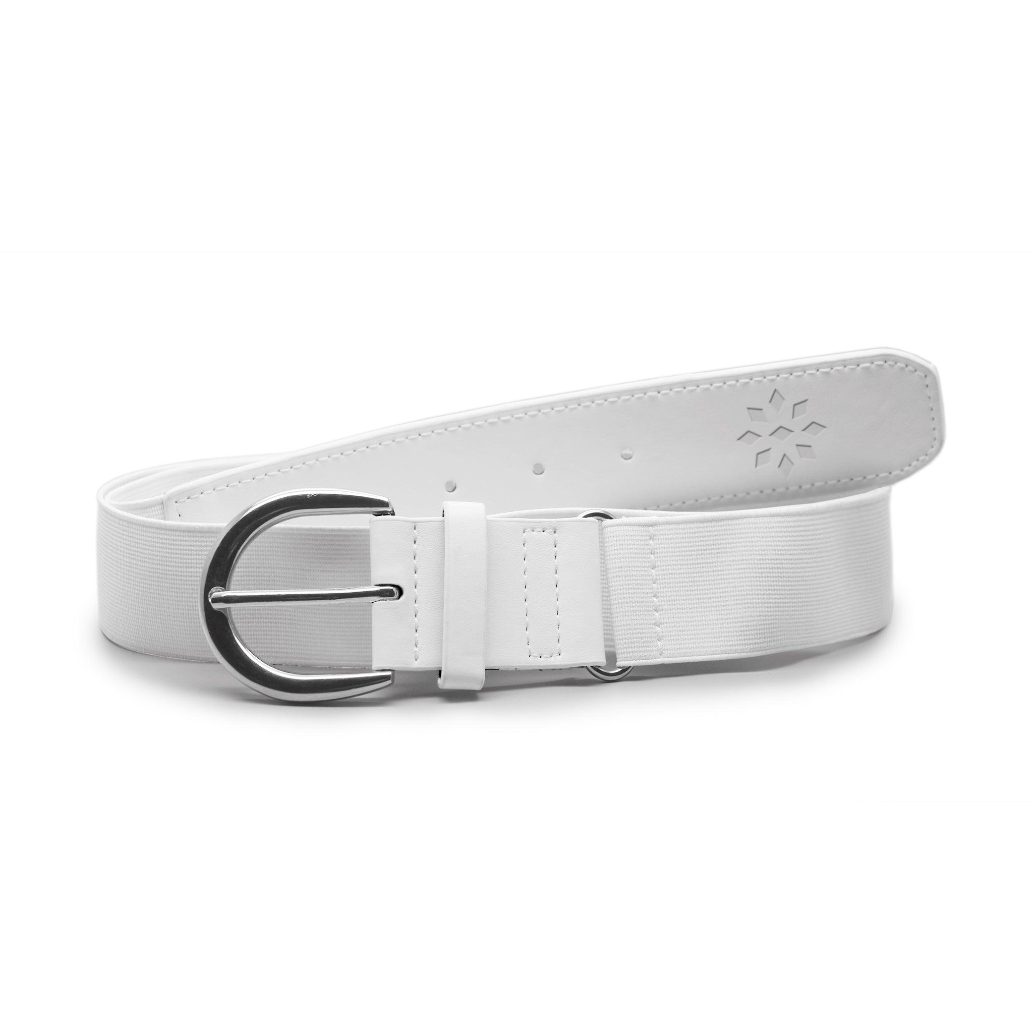 Girls' Perfect Softball Belt - White